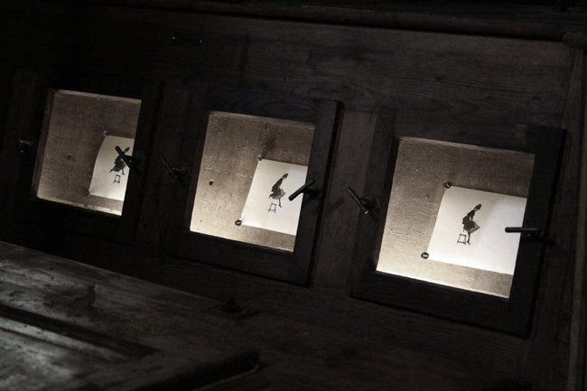Karoline Riha _Artist_Devices_ Site Specific Installation_Experimental Film Kunstmühle Himmelberg